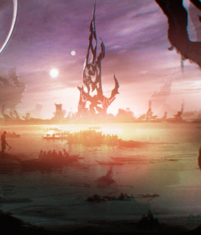 Alien Landscape CA